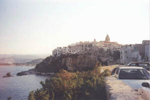 Blick auf Vieste